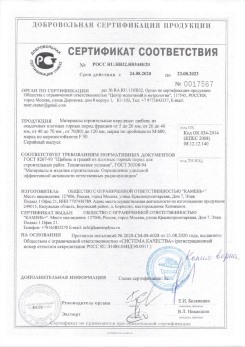 2020.02.06 Кызыл - Приложение 2 к сертификату изделия системы водосточной.