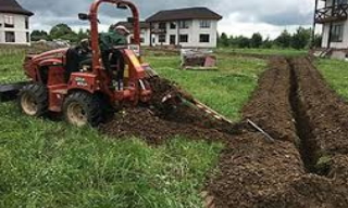 Копка траншей для водопровода в Кызыле: цена за метр от 953 руб.