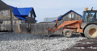 Отсыпка участка Кызыл, цена от 212 р./куб.