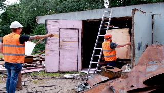 Демонтаж гаражей в Кызыле, цена от 1800 руб. – услуги под ключ от 2Землекопа-Кзл