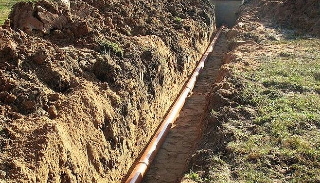 Копка траншей для водопровода в Кызыле: цена за метр от 953 руб.