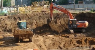 Котлован для дома Кызыл, цена от 318 руб./м3.
