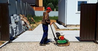 Устройство въезда на участок Кызыл, цена от 51862 руб.